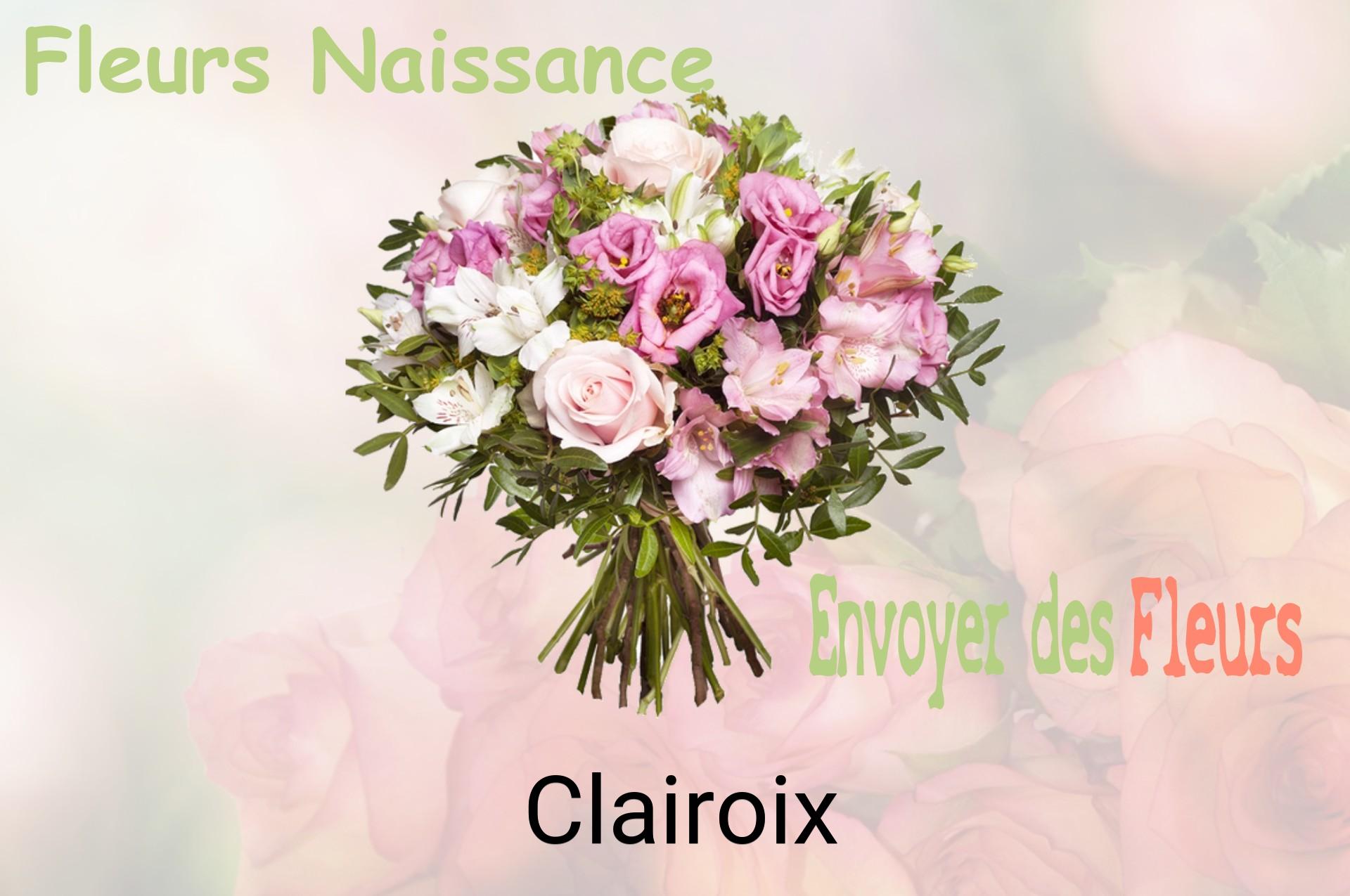 Bouquet de fleurs de naissance livré à Clairoix